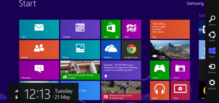 microsoft windows 8 start