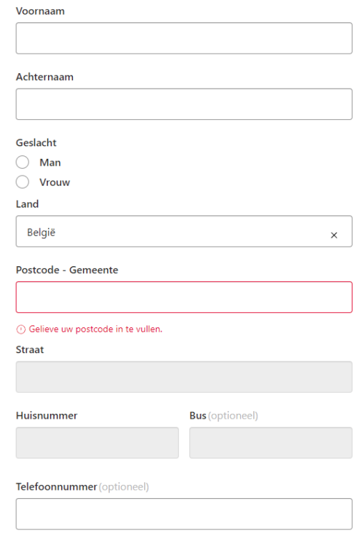 formulier de standaard